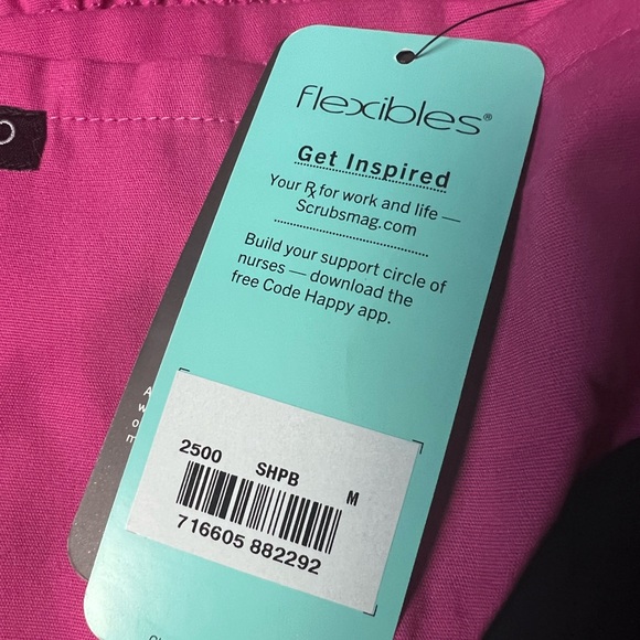 Cherokee Women's Infinity Mock Wrap Scrubs Top - Picture 10 of 11